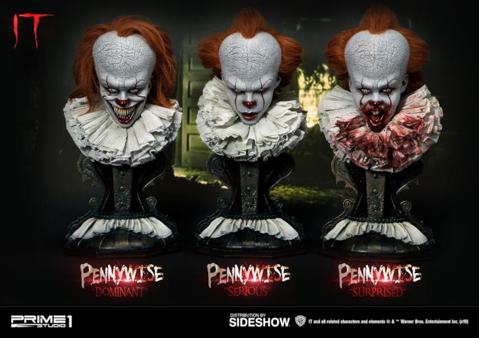 I terrificanti busti di Pennywise