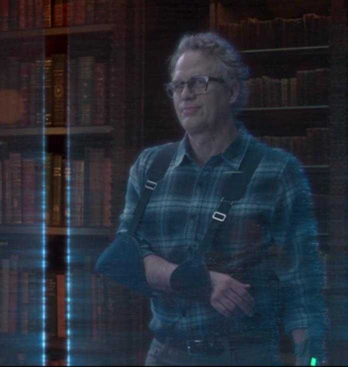 Cosa è successo al braccio di Bruce Banner in She/Hulk? Bruce Banner con il braccio fasciato