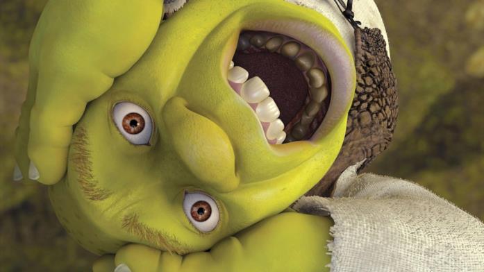 Shrek, personaggio protagonista di numerosi film Un primo piano di Shrek, personaggio DreamWorks