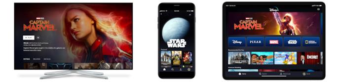 Disney+ sarà disponibili su Smart TV, smartphone, tablet, set-top box e console Disney+ in esecuzione su Smart TV, iPhone e iPad