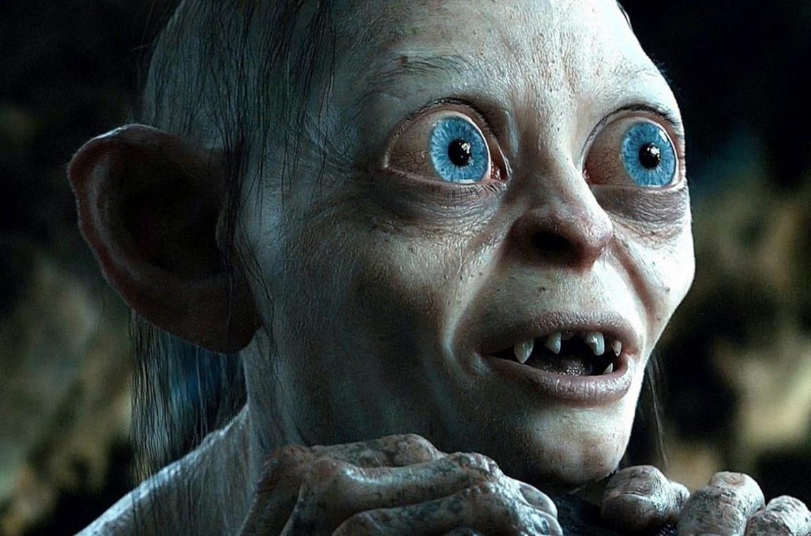 Un primo piano di Gollum