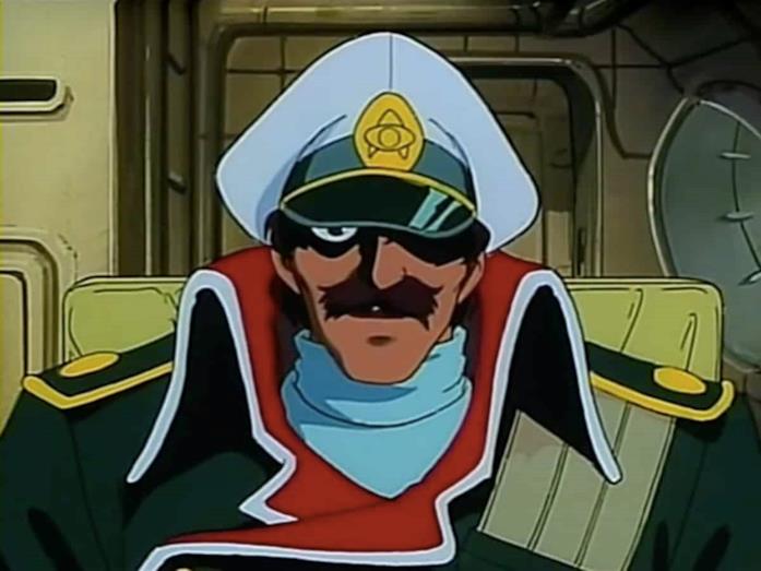 Il capitano Nemo in Nadia - Il mistero della pietra azzurra Il capitano Nemo al comando del Nautilus