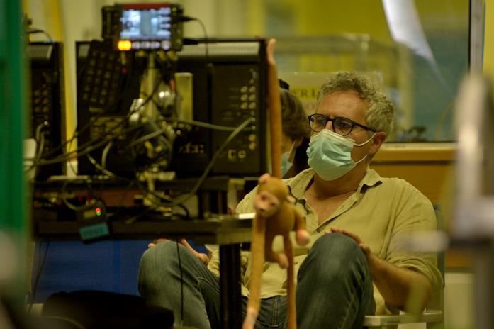 Simone Spada sul set Simone Spada sul set di Rocco Schiavone
