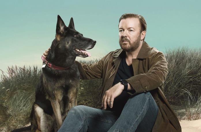 Ricky Gervais in After Life