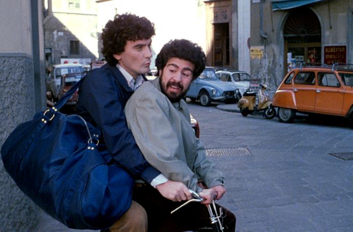 Una scena di Ricomincio da tre