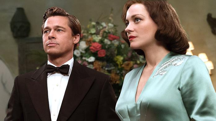 Brad Pitt e Marion Cotillard