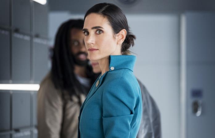Snowpiercer serie Jennifer Connelly in una scena di Snowpiercer