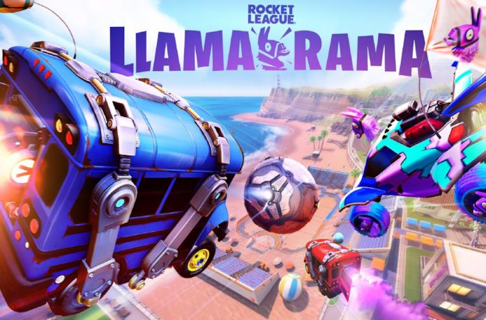 L'evento Llama Rama di Rocket League e Fortnite