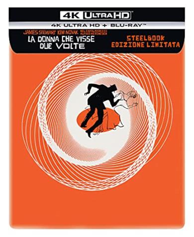 La Donna Che Visse Due Volte Steelbook (4K Ultra HD + Blu-Ray) (2 Blu Ray)