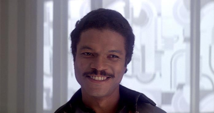 Un'immagine di Billy Dee Williams come Lando Calrissian