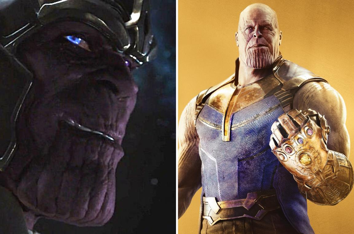 Il Thanos di The Avengers e quello di Avengers: Infinity War