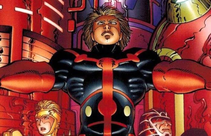 La cover di un albo dei fumetti Marvel dedicati agli Eterni