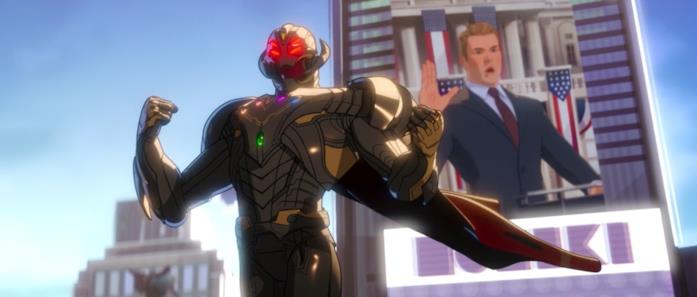 What If...? 1x8, Steve Rogers è presidente degli Stati Uniti? Ultron