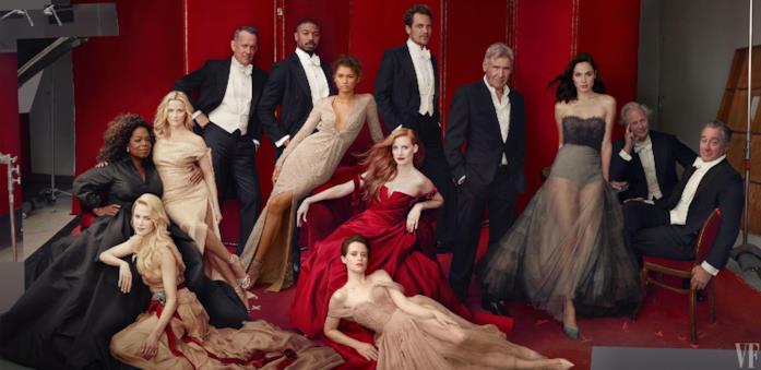L'Hollywood Issue di Vanity Fair Le star in copertina sull'Hollywood Issue di Vanity Fair