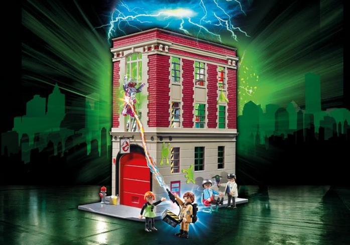 Caserma dei Ghostbusters La Caserma dei Ghostbusters in versione Playmobil