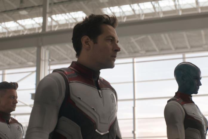 Le quindici curiosità di Avengers: Endgame Un'immagine di Scott Lang in primo piano in Avengers: Endgame