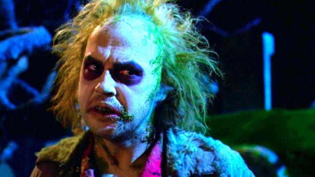 Michael Keaton in Beetlejuice Una scena di Beetlejuce