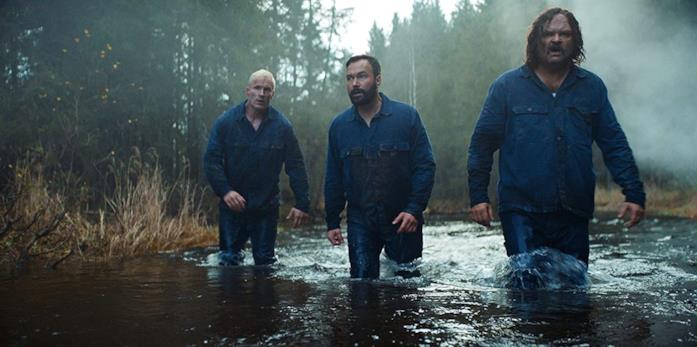 The Trip: 10 curiosità sulla splatter dark comedy norvegese di Netflix Andre Eriksen, Christian Rubeck e Atle Antonsen in una scena del film The Trip
