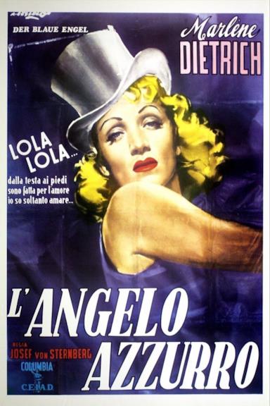 Poster L'angelo azzurro