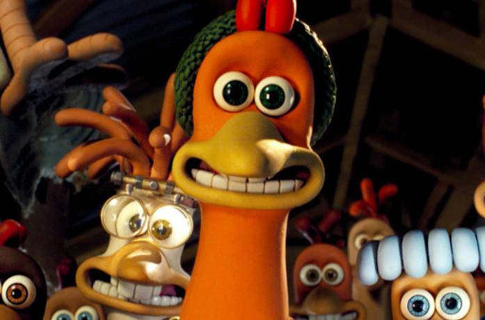 Una scena del film Galline in fuga