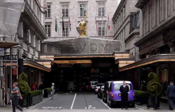 Savoy Hotel nel film Entrapment Savoy Hotel nel film Entrapment