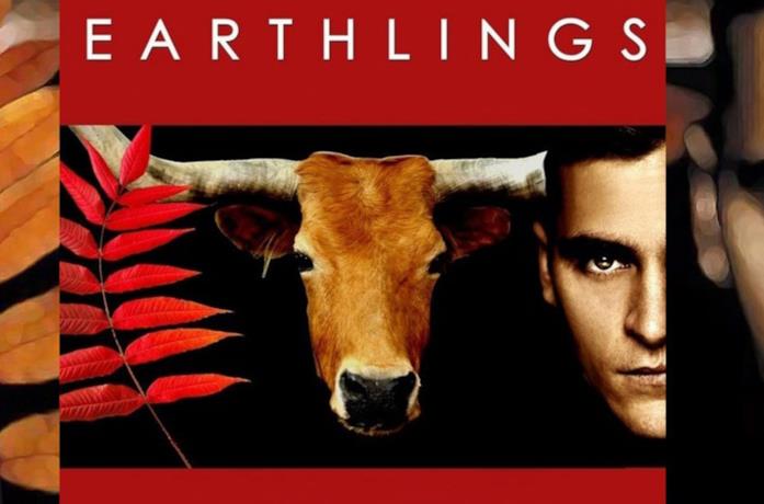 Joaquin Phoenix nella locandina di Earthlings