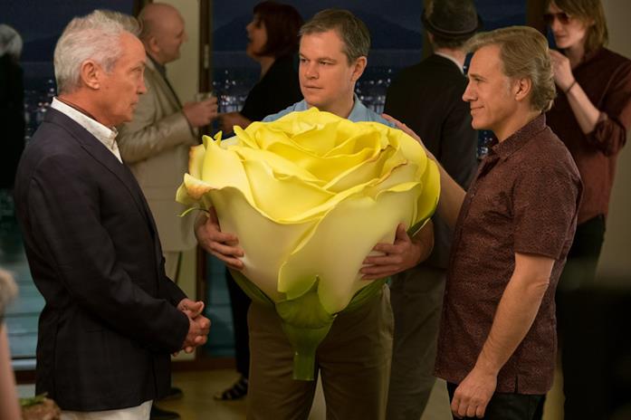 Downsizing: Matt Damon con Udo Kier e Christoph Waltz Downsizing