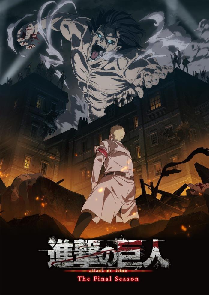 L'Attacco dei Giganti poster Attack on Titan season 4