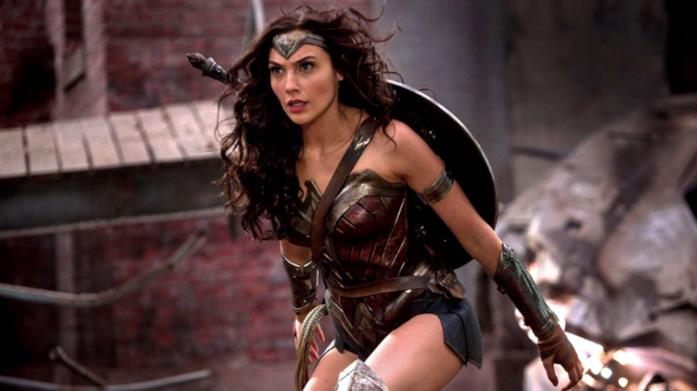 Wonder Woman in primo piano