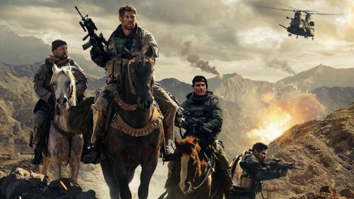 12 Soldiers I protagonisti di 12 Soldiers a cavallo