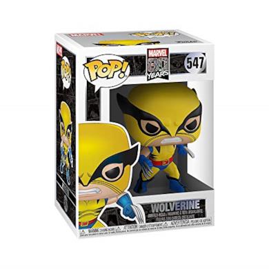 Funko- Pop Bobble Marvel: 80th-First Appearance Wolverine Figura da Collezione, Multicolore, 44155