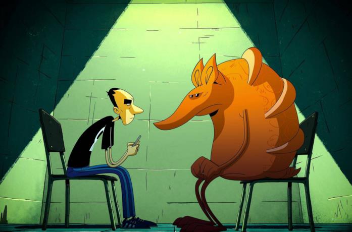 Zerocalcare e l'armadillo