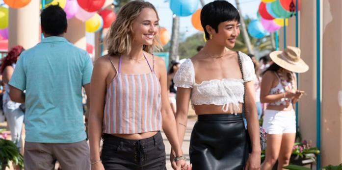 Allison e Margot in una scena di So Cosa Hai Fatto Madison Iseman e Brianne Tju