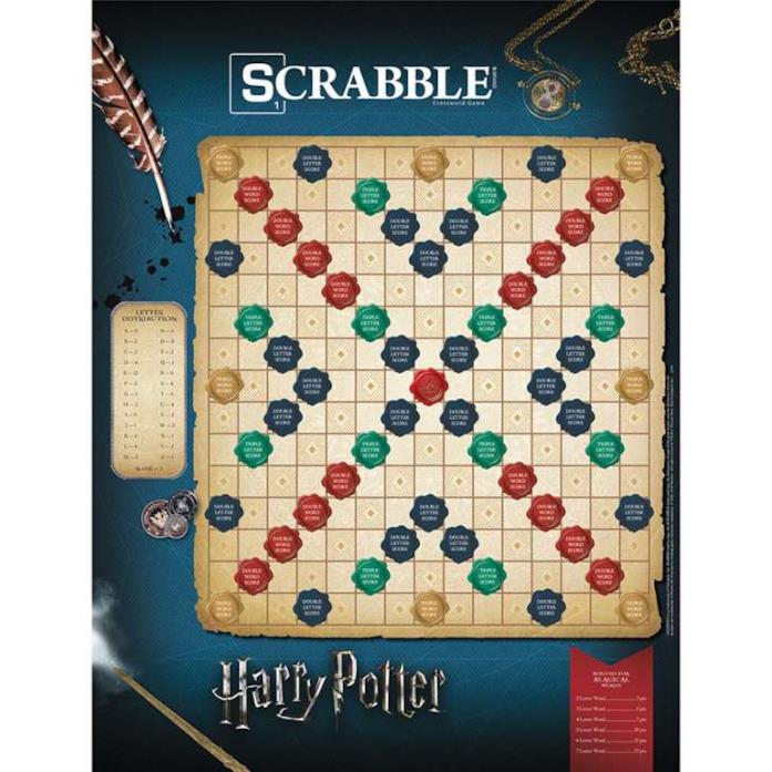 Scrabble abbraccia il mondo di Harry Potter Scrabble per i babbani che vogliono formare parole di magie e pozioni