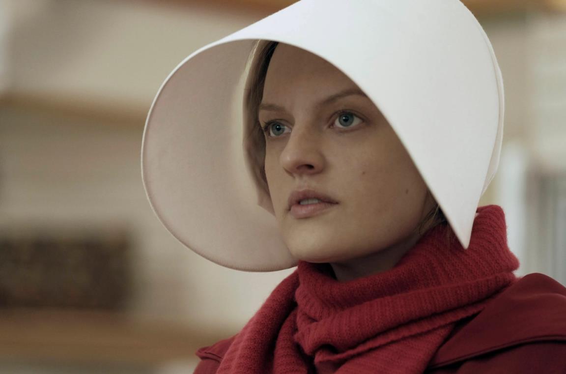 Elisabeh Moss in The Handmaid's Tale