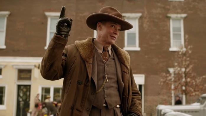 Timothy Olyphant nei panni dello sceriffo Wickware in Fargo 4 Timothy Olyphant nella quarta stagione di Fargo
