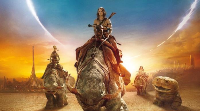 Una scena di John Carter