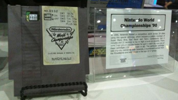 La prima copia di Nintendo World Championships Nintendo World Championships è un classico NES del 1990