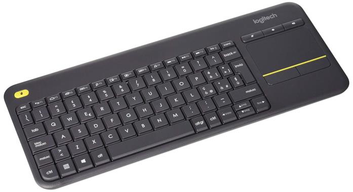 Logitech K400 Plus Tastiera Wireless con Touchpad in offerta per l'Amazon Prime Day Logitech K400 Plus Tastiera Wireless con Touchpad