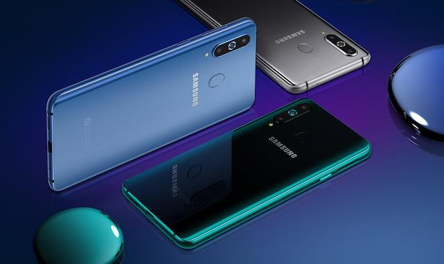 Immagine stampa del nuovo Samsung Galaxy A8s