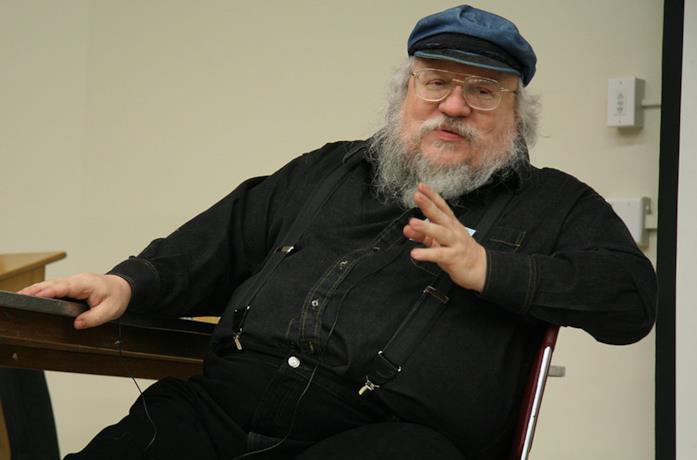 George R.R. Martin a un evento pubblico