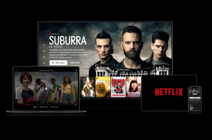La piattaforma di streaming on-demand Netflix