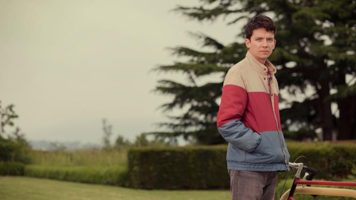 Otis in una scena di Sex Education