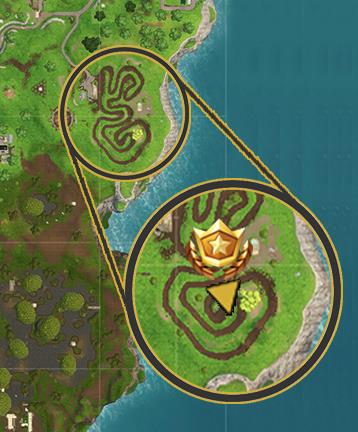 Dove trovare il tesoro di Borgo Bislacco in Fortnite La mappa del tesoro di Borgo Bislacco