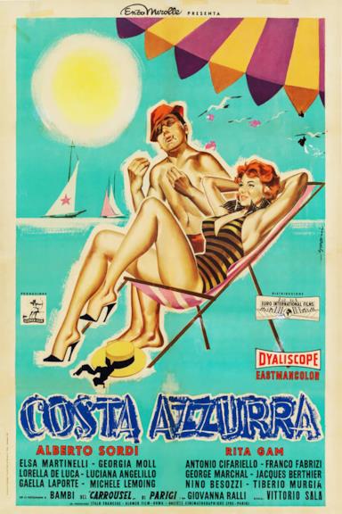 Poster Costa Azzurra