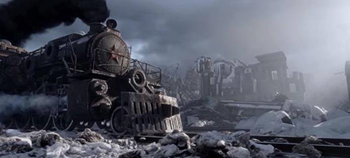 Treno Aurora Metro Exodus Aurora viaggio