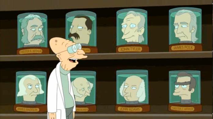 Le citazioni del quinto episodio di What If...? Hubert J. Farnsworth di Futurama