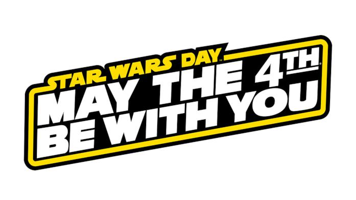 Il logo Disney che celebra Star Wars Lo Star Wars Day viene ufficialmente celebrato il 4 maggio