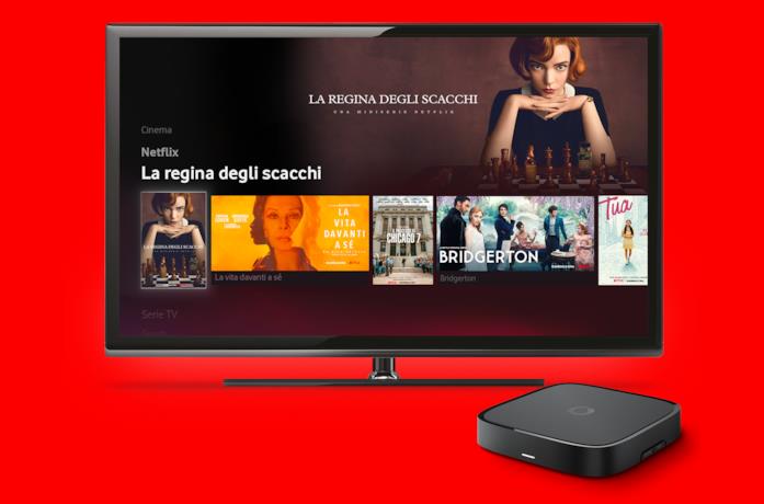 Immagine promozionale di Vodafone TV Box Pro