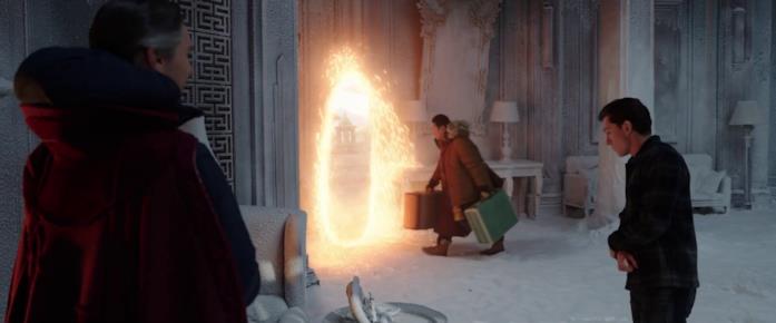 Spider-Man: No Way Home, la presenza di Mefisto La casa innevata di Strange